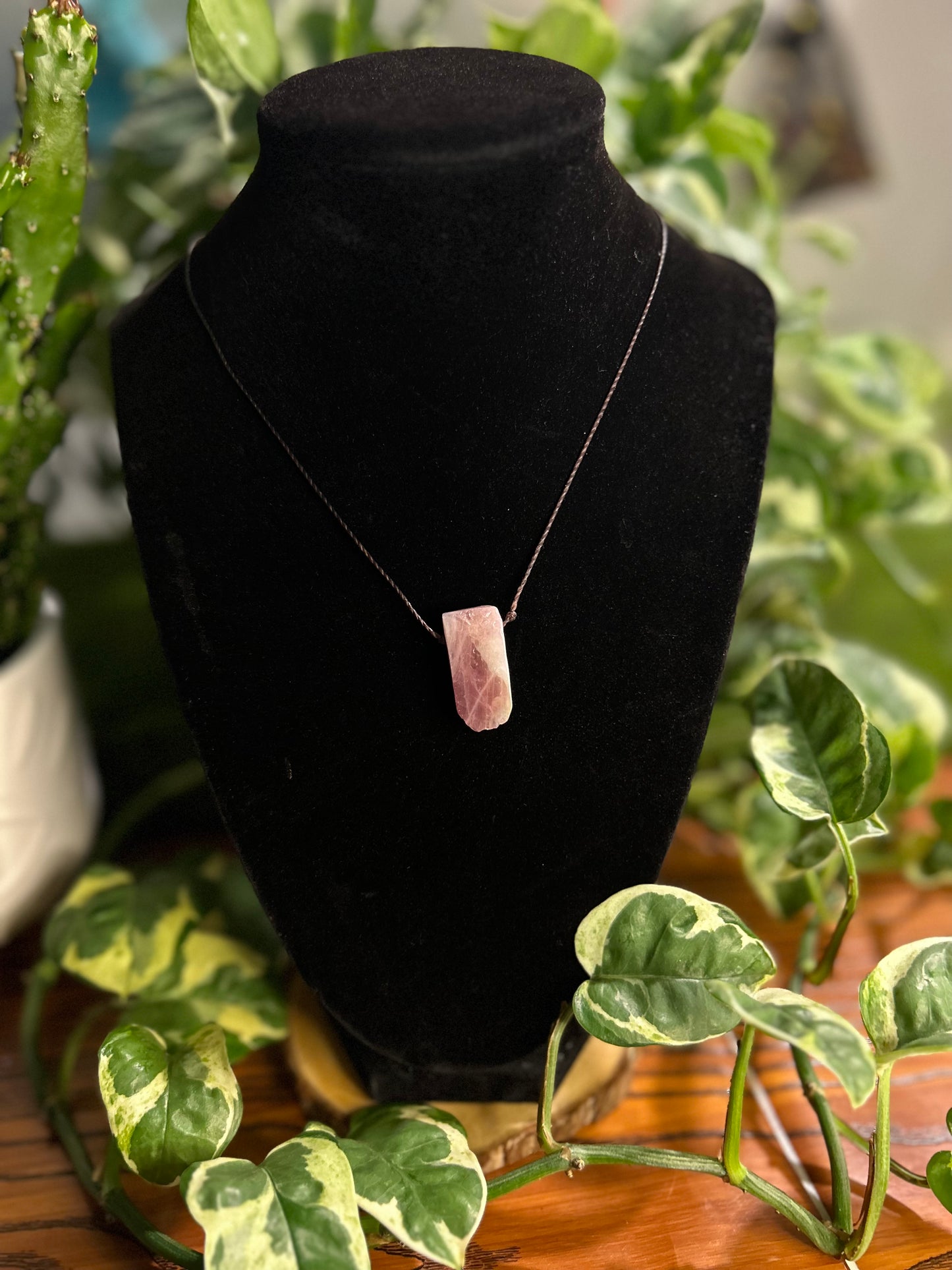 Madagascan Rose Quartz Necklaces