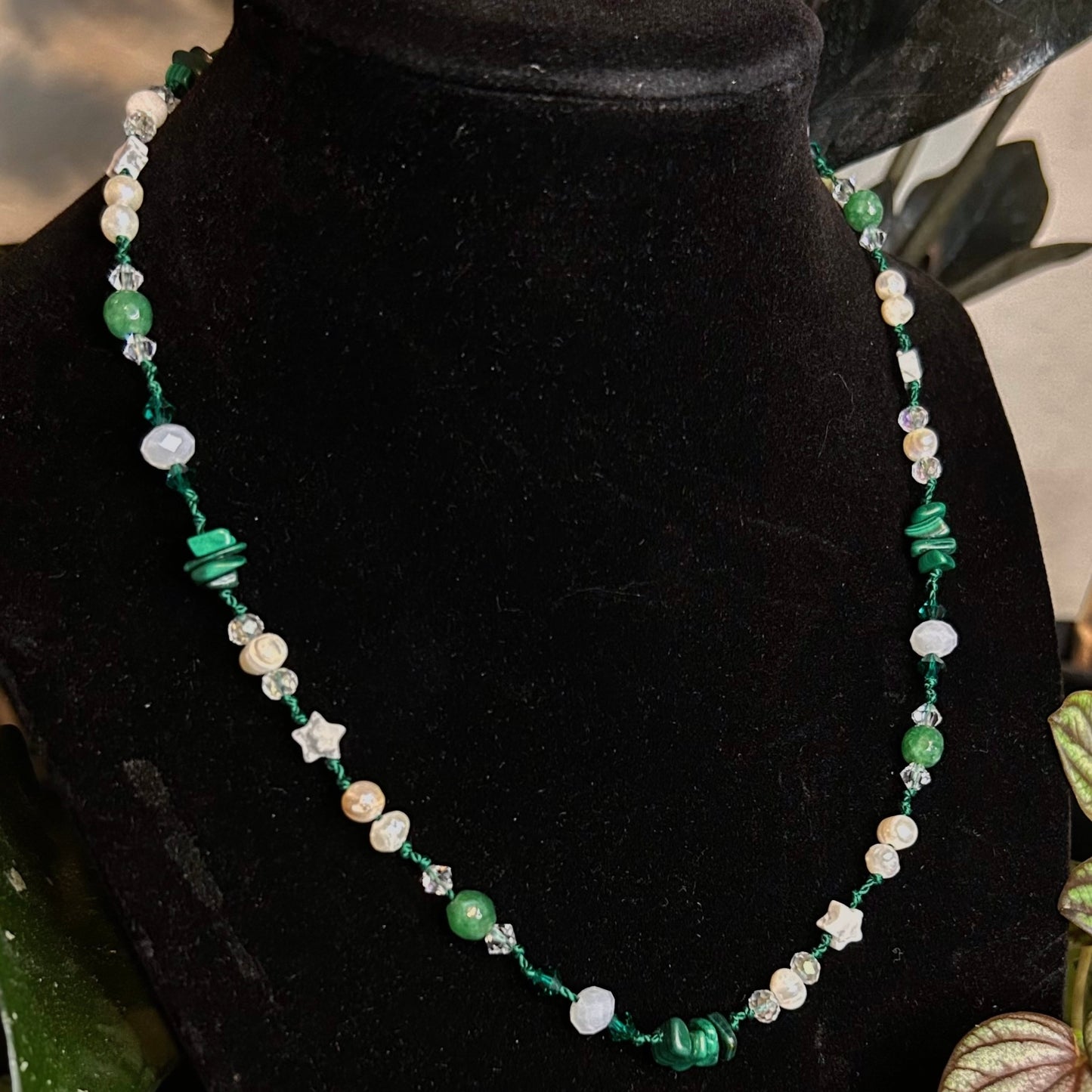 Malachite Mix Fairy Style Choker