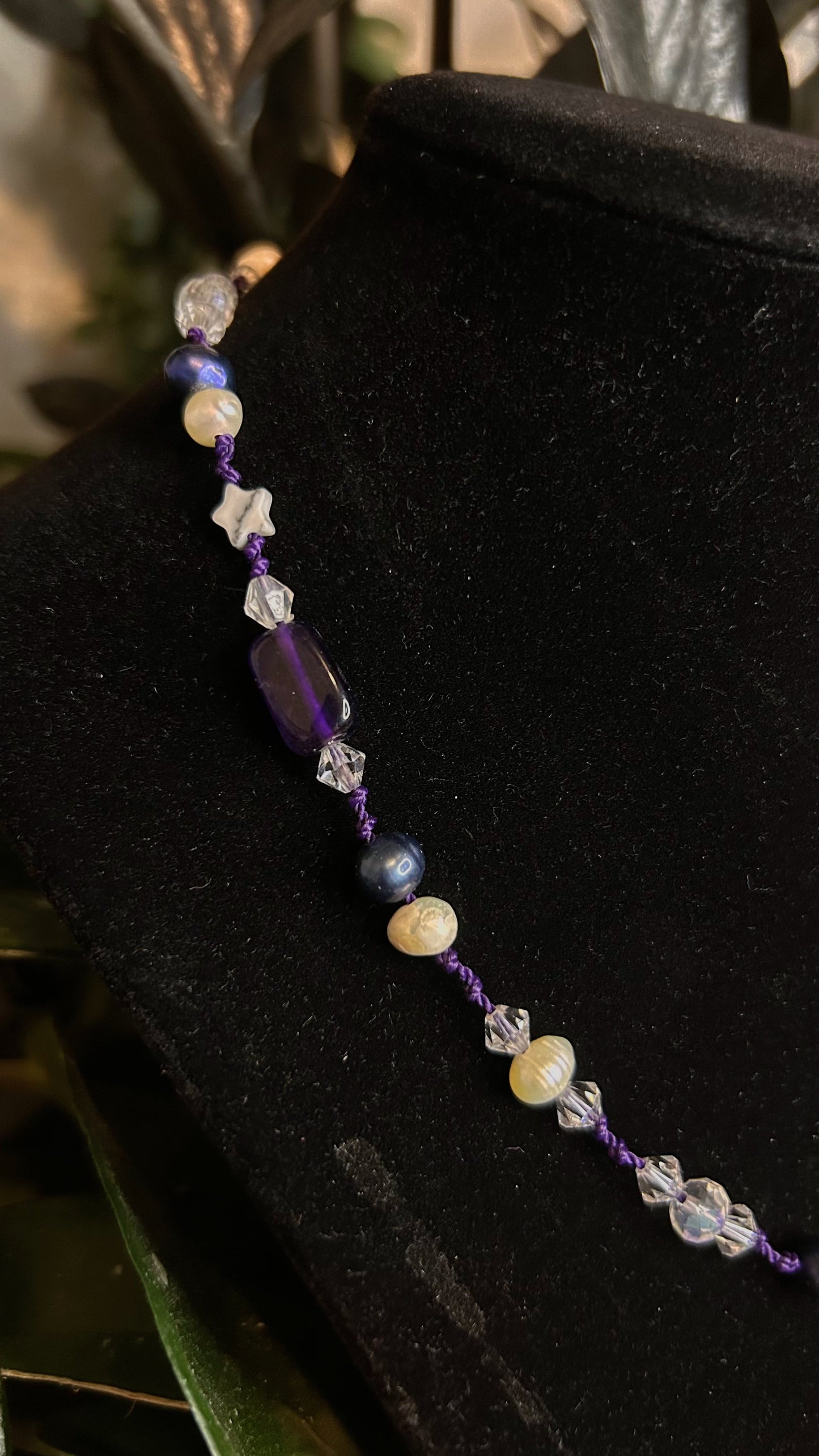 Amethyst Mix Fairy Style Choker