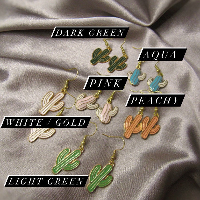 Cactus Earring Collection