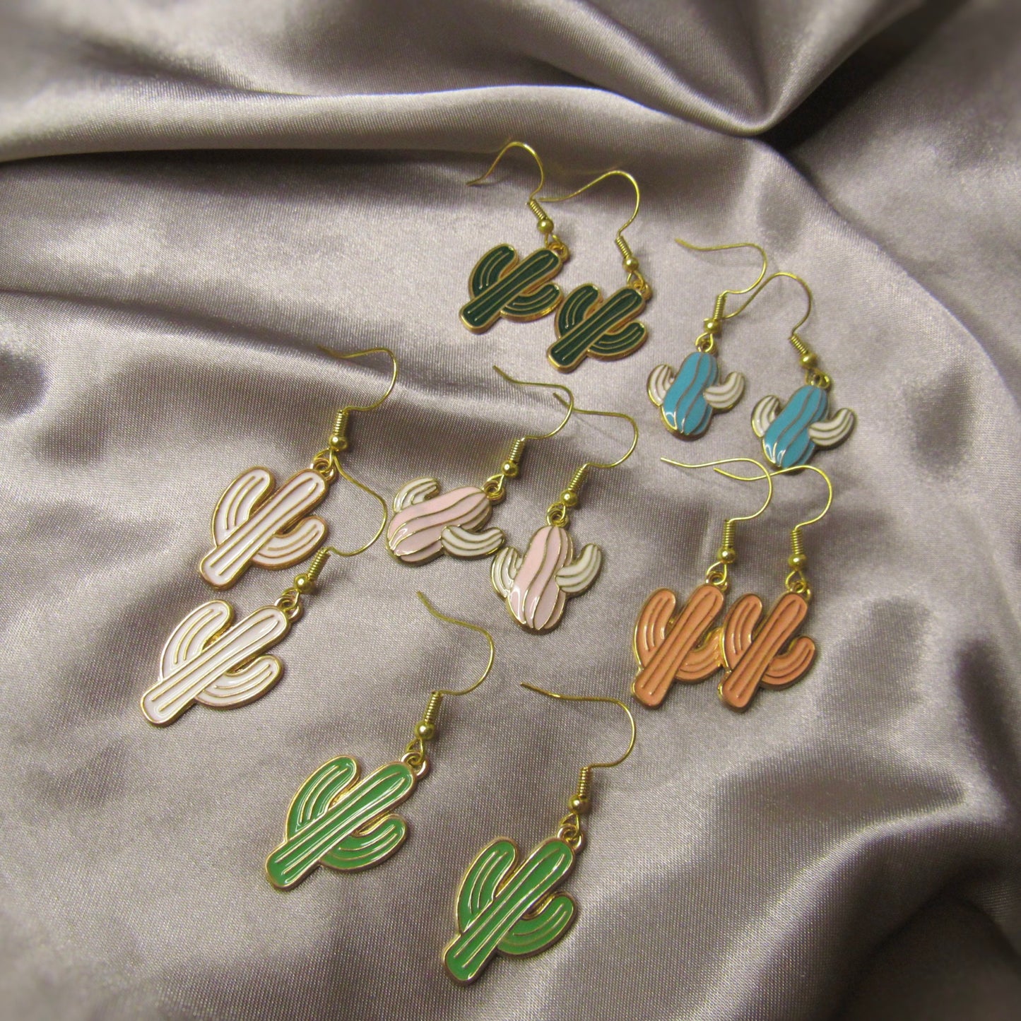 Cactus Earring Collection