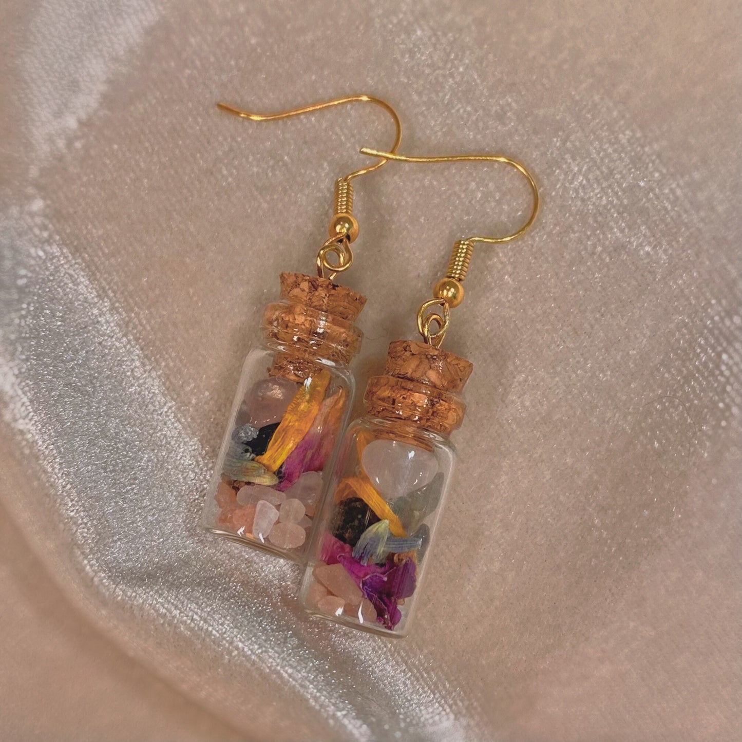 Self-Love Spell Jar Earrings