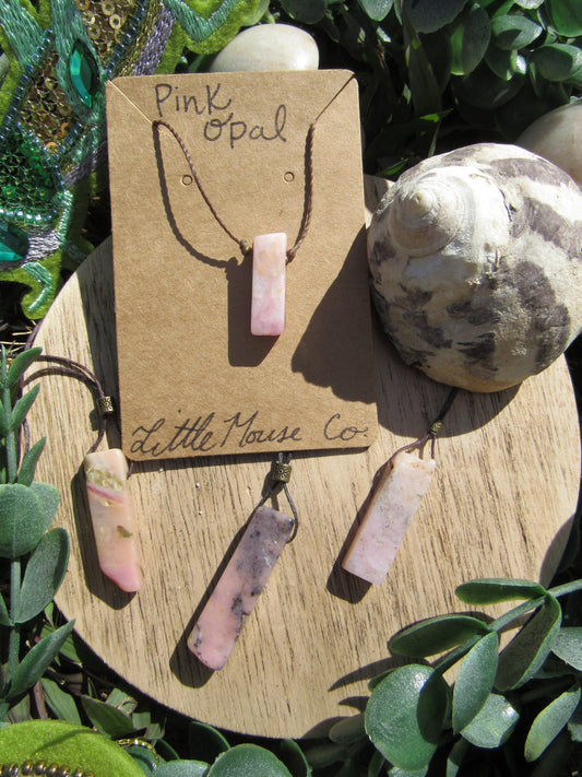 Pink Opal Necklaces