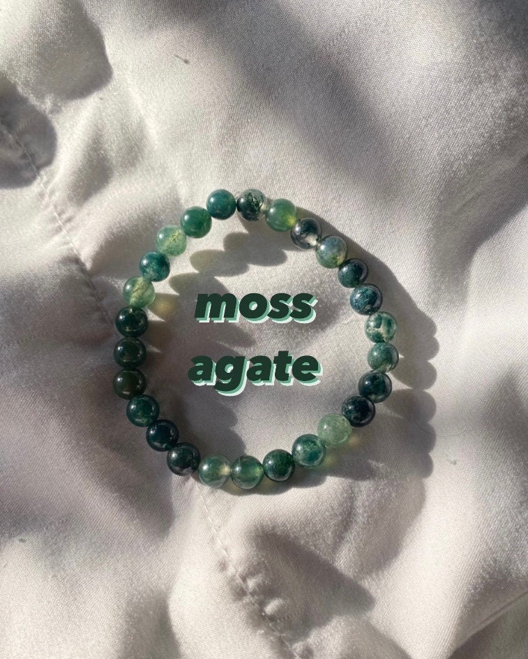 Moss Agate Bracelet