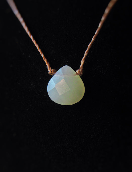 Jade Drop Cut Necklace - LIMITED EDITION