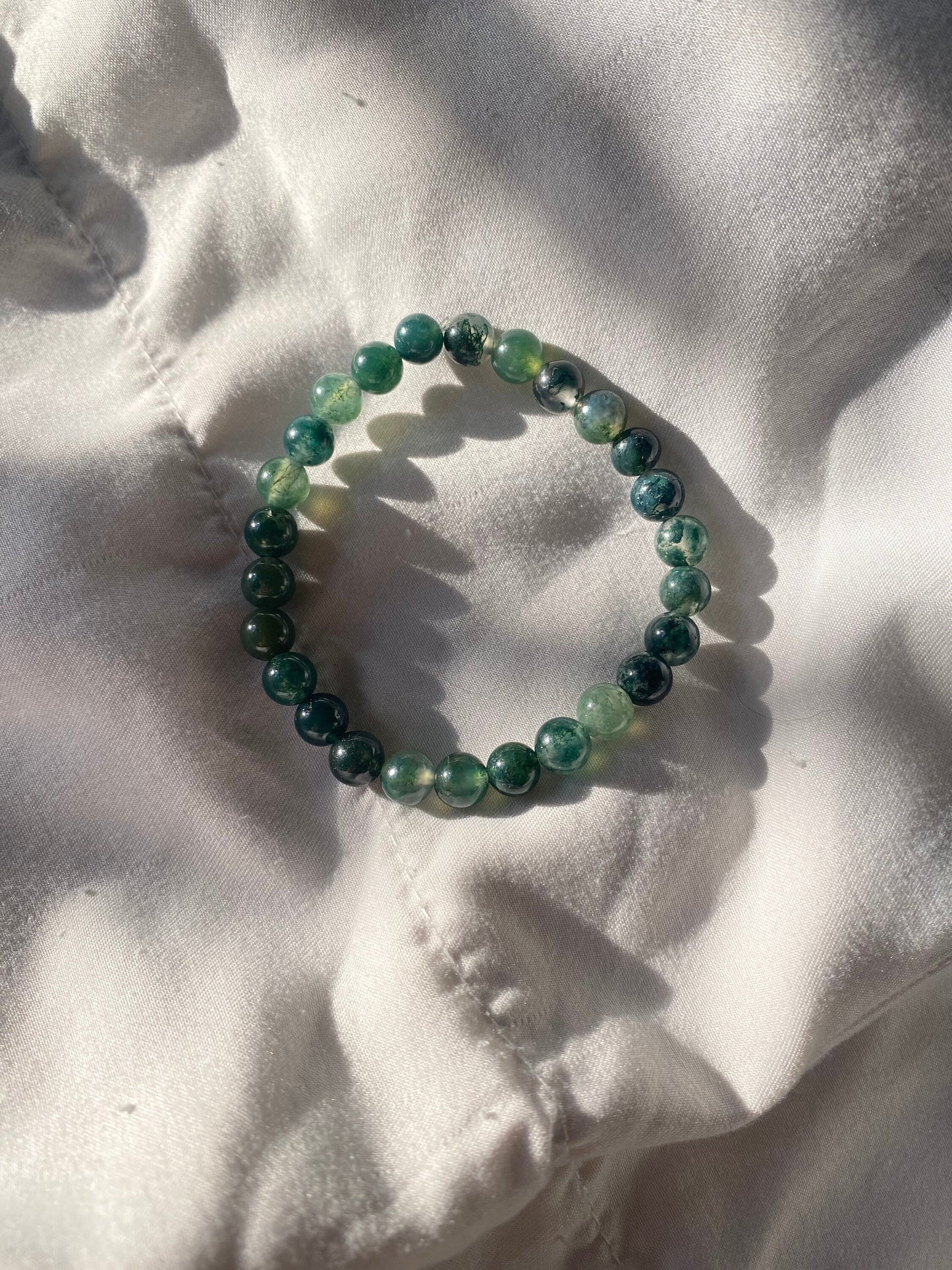 Moss Agate Bracelet